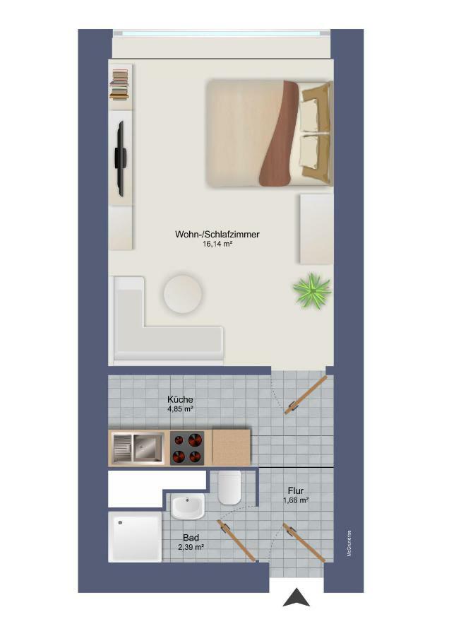Gaesteapartment Leipzig Mitte Екстер'єр фото